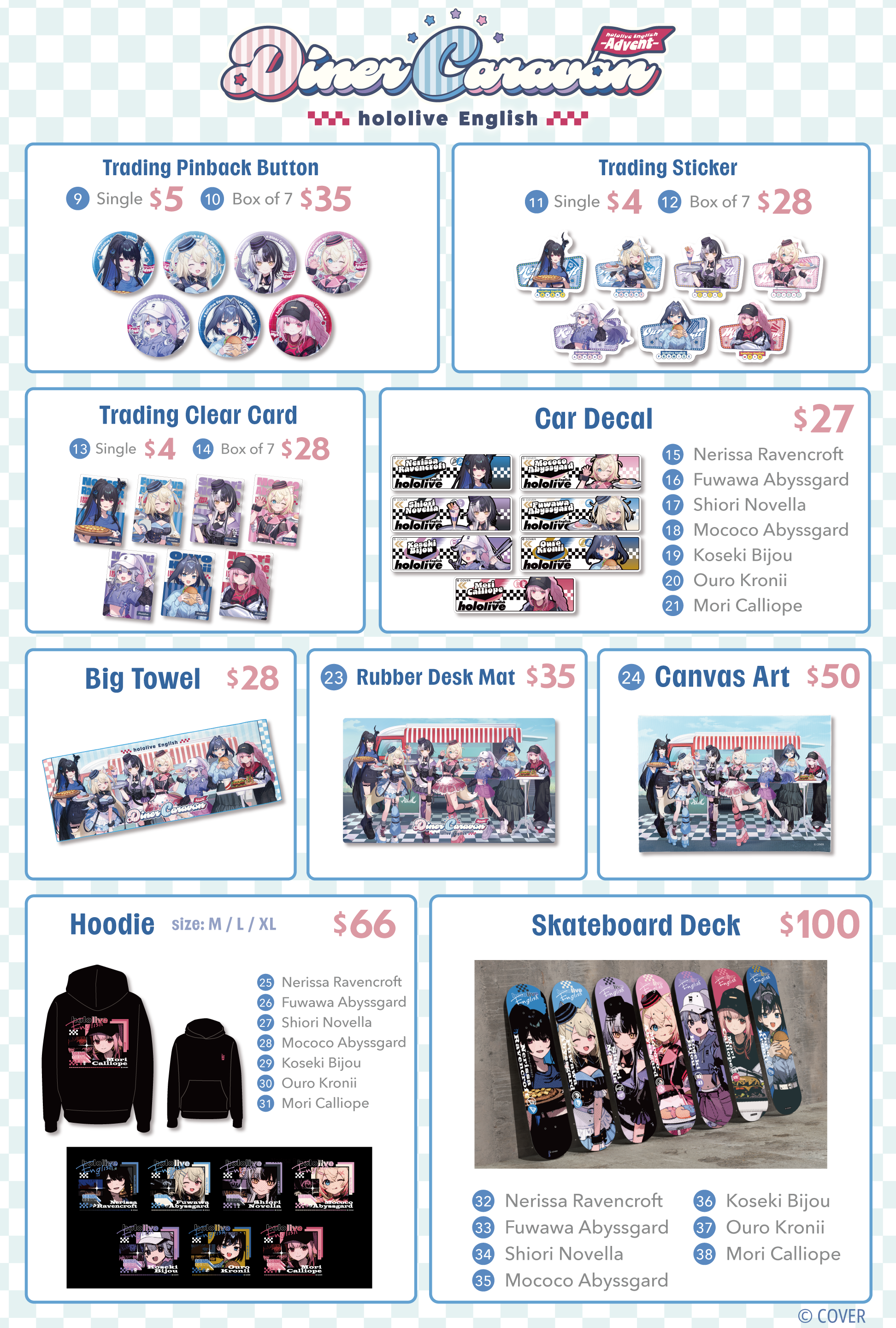 Hololive Diner Caravan Anime Expo 2026 | Anique.Inc
